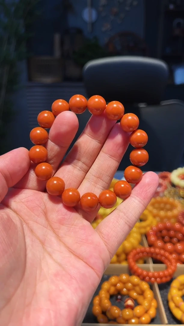 手串未镶嵌南红玛瑙12+圆珠