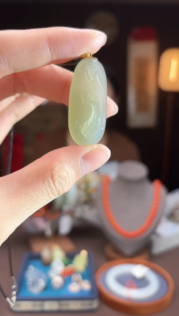 【闪购商品】和田玉Y27年年有余未镶嵌-