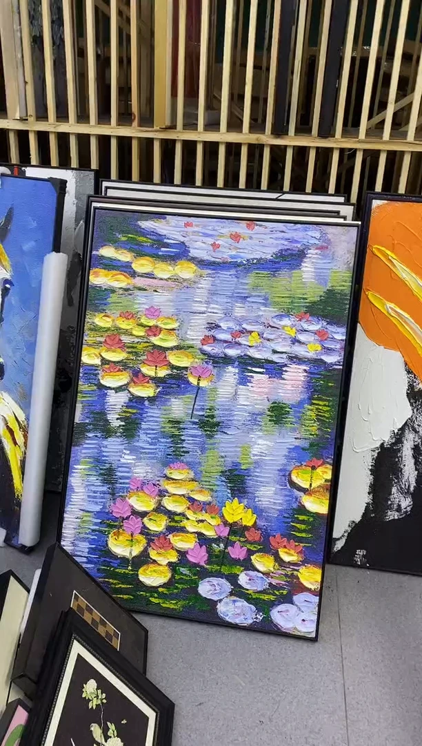 竖款80120油画装饰画