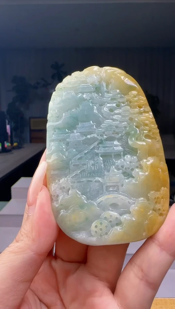 吊坠(不含链)未镶嵌翡翠YL@@960Q3J21639