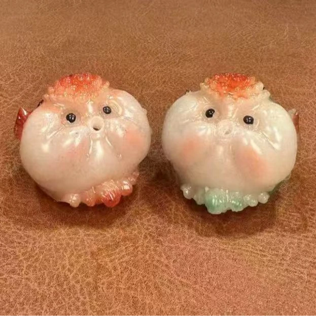 【闪购商品】泡泡鱼变色茶宠两个装