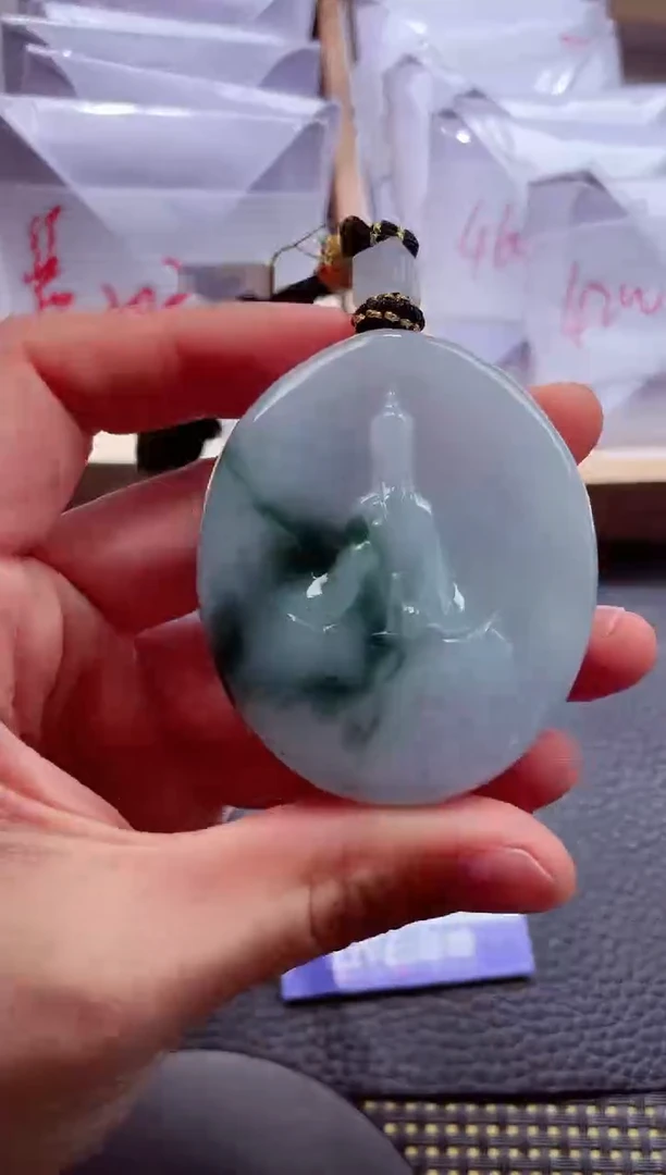 未镶嵌挂件翡翠0000888