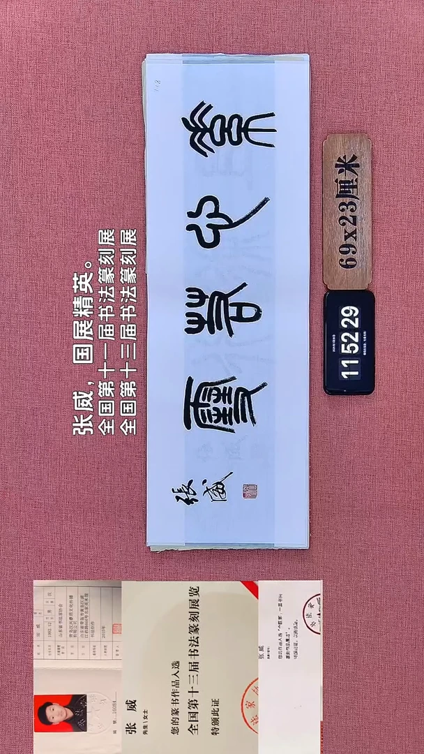 书法299    张老师书法作品