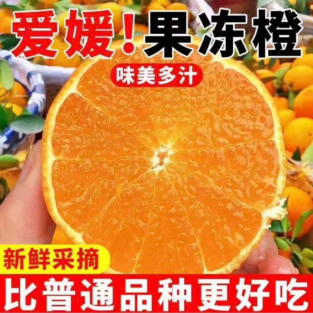 ZB四川爱媛38号果冻橙新鲜当季水果皮薄香甜多汁