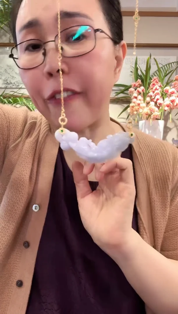 【闪购商品】翡翠颈饰未镶嵌国风