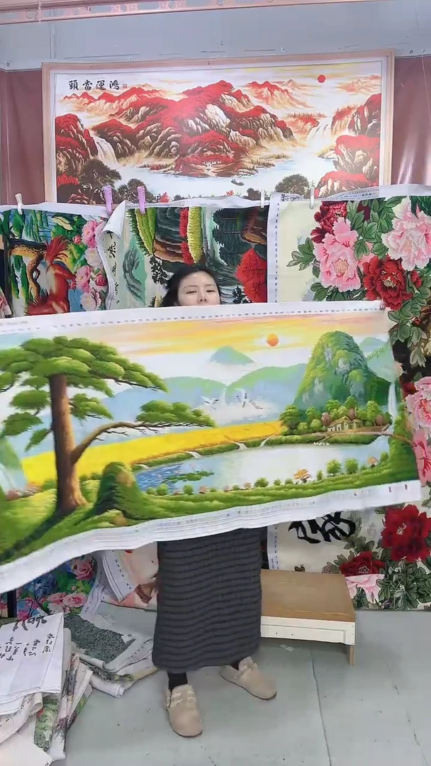 棉   新款   迎客松