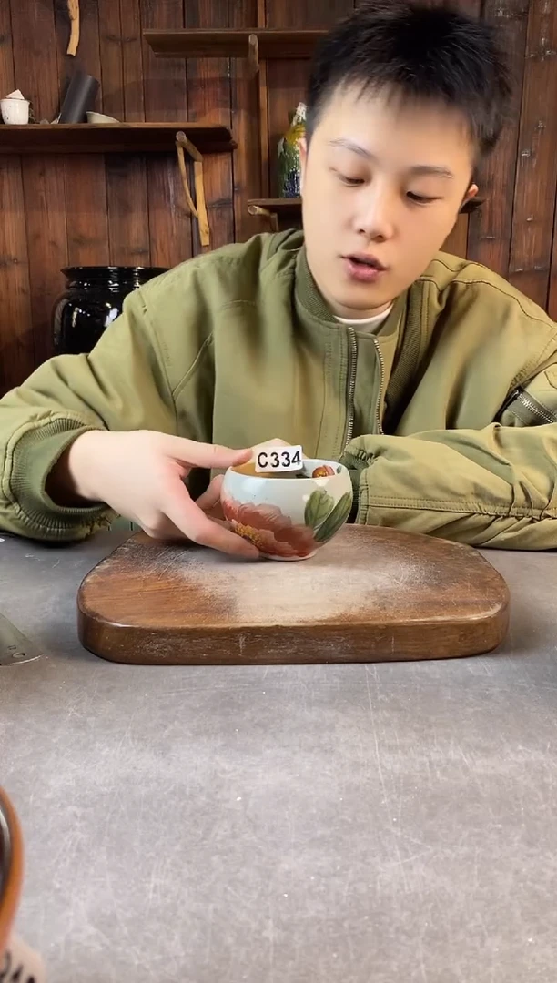 碗334，手工手绘，超值陶瓷