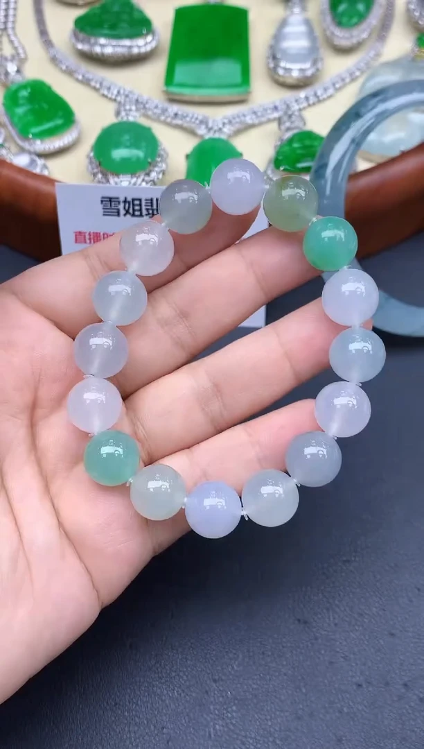 未镶嵌手链翡翠325-中国好珍宝