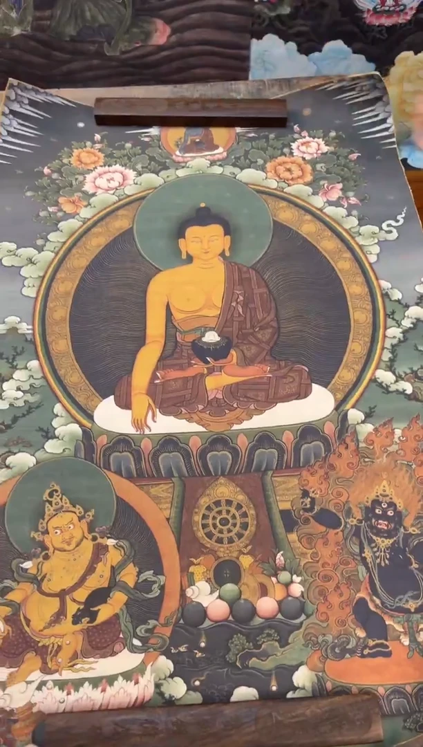 卷轴画大朱画院老刘专属AA127