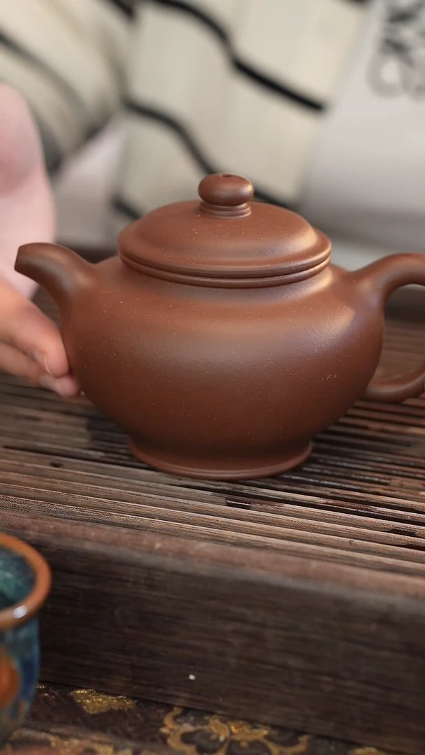 茶壶紫砂掇只 变色龙 半手工 350cc
