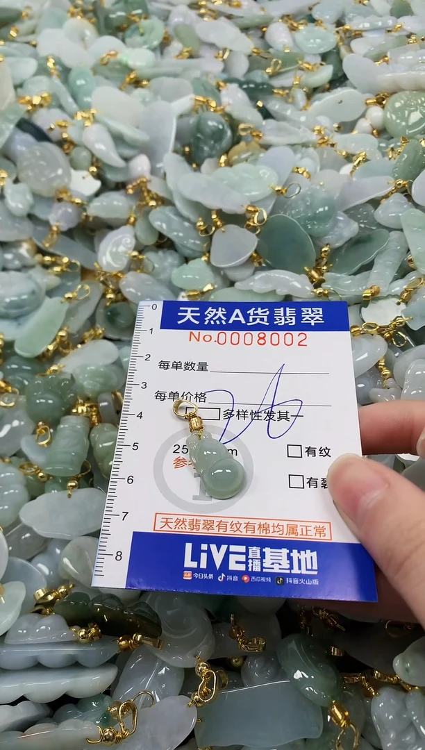 颈饰未镶嵌翡翠纯天然a货翡翠