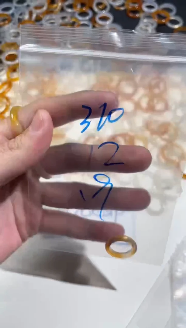 【闪购商品】玛瑙/玉髓戒指未镶嵌310