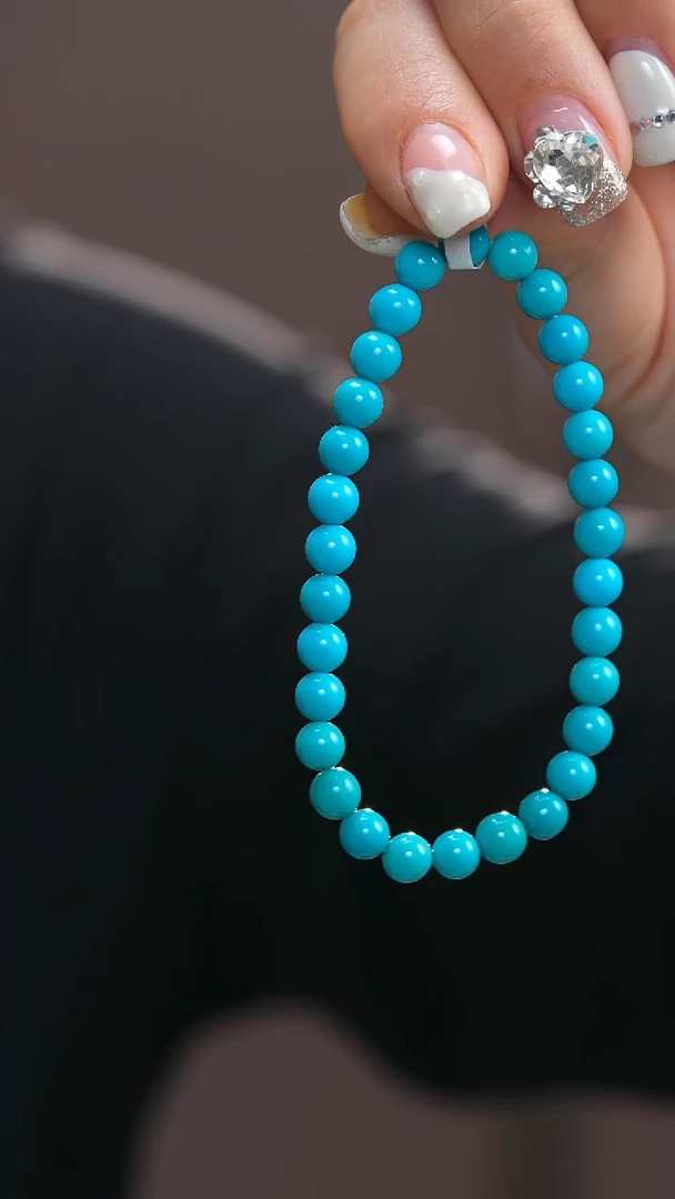 未镶嵌绿松石手串B****贝B0073