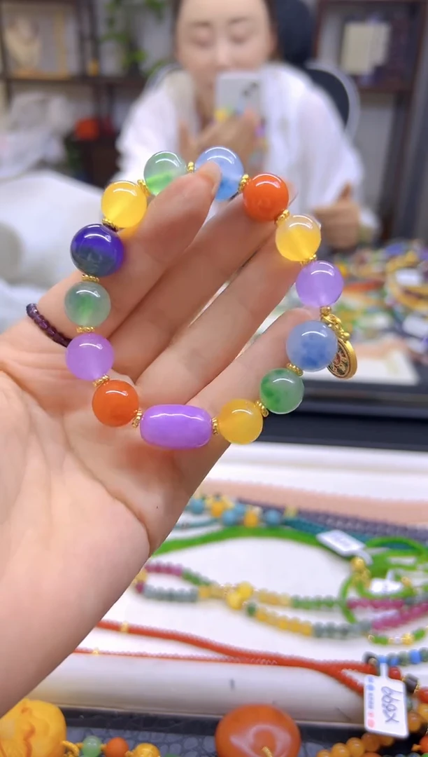 未镶嵌手链翡翠DIY款S613