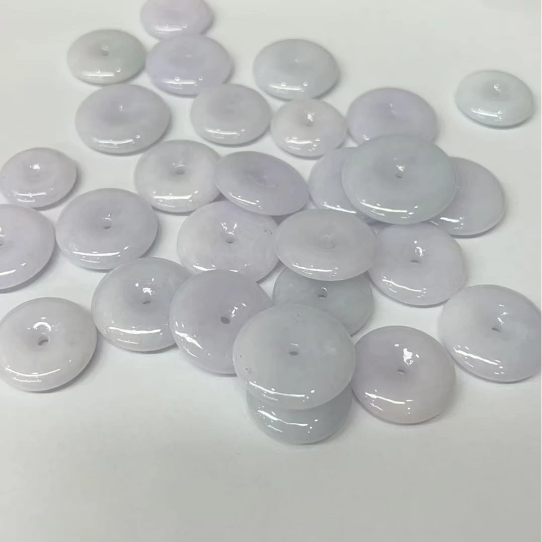 【绿庄】-1475-L1111-翡翠平安扣吊坠-多样性/发一件