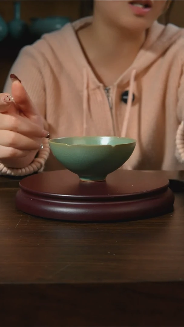 杯子瓷汝州原产地原矿仿古老釉q