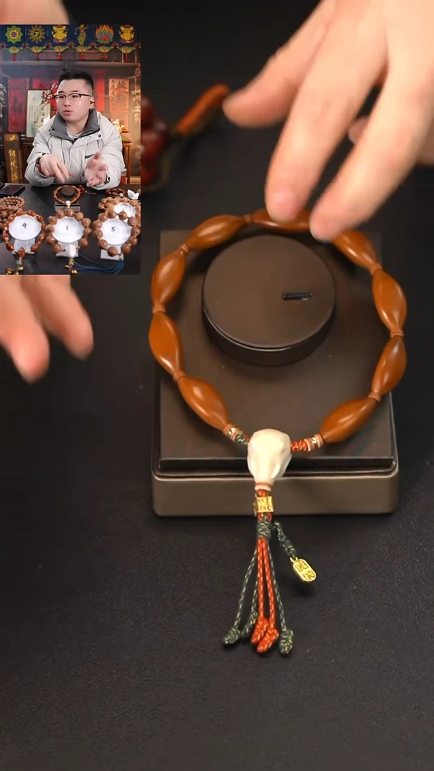 手串/手链橄榄核1.1小尺寸柳叶核单圈