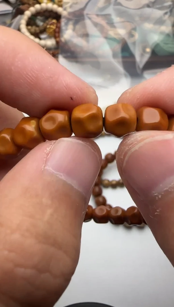 未镶嵌橄榄核手串配饰素串654358141