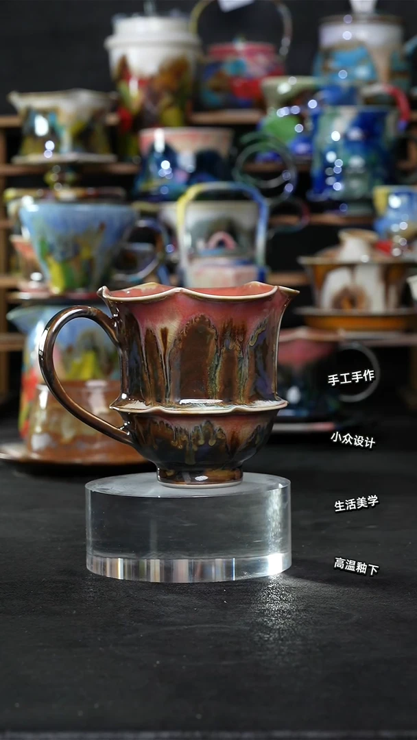设计师款景德镇森涩手创陶瓷（食品级）442