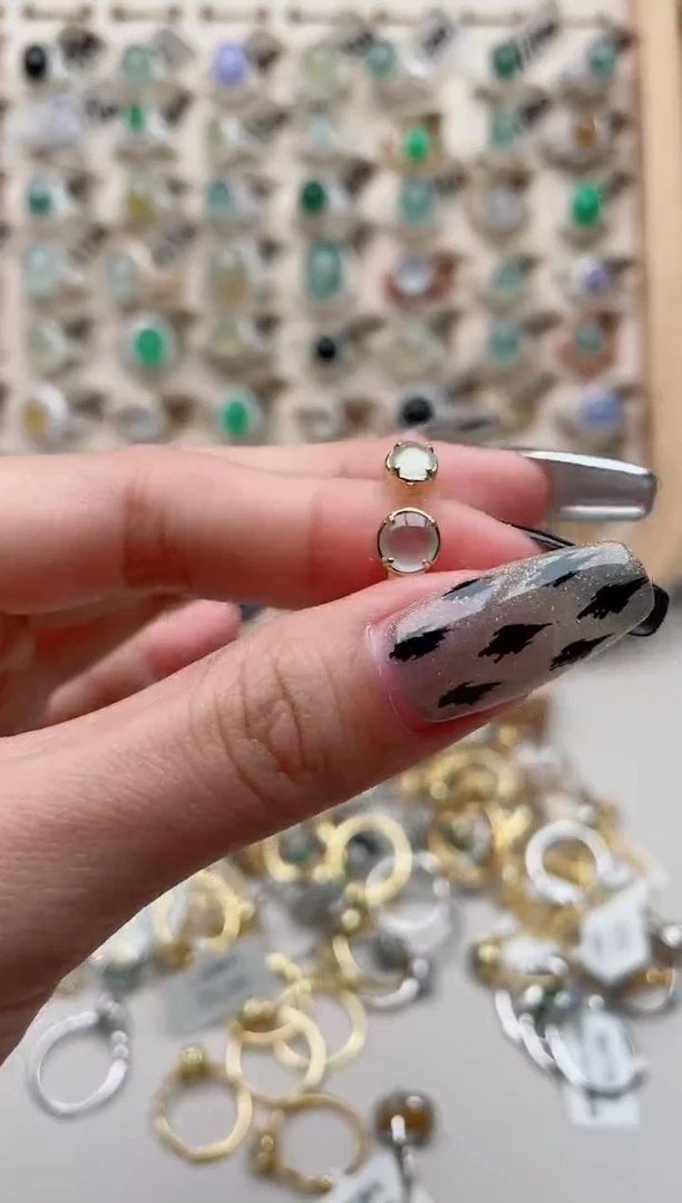 【闪购商品】翡翠戒指银S925镶嵌........