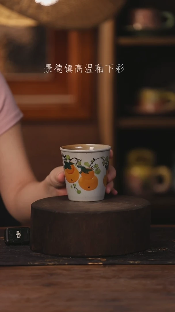 陶瓷景德镇高温釉下手绘陶瓷370