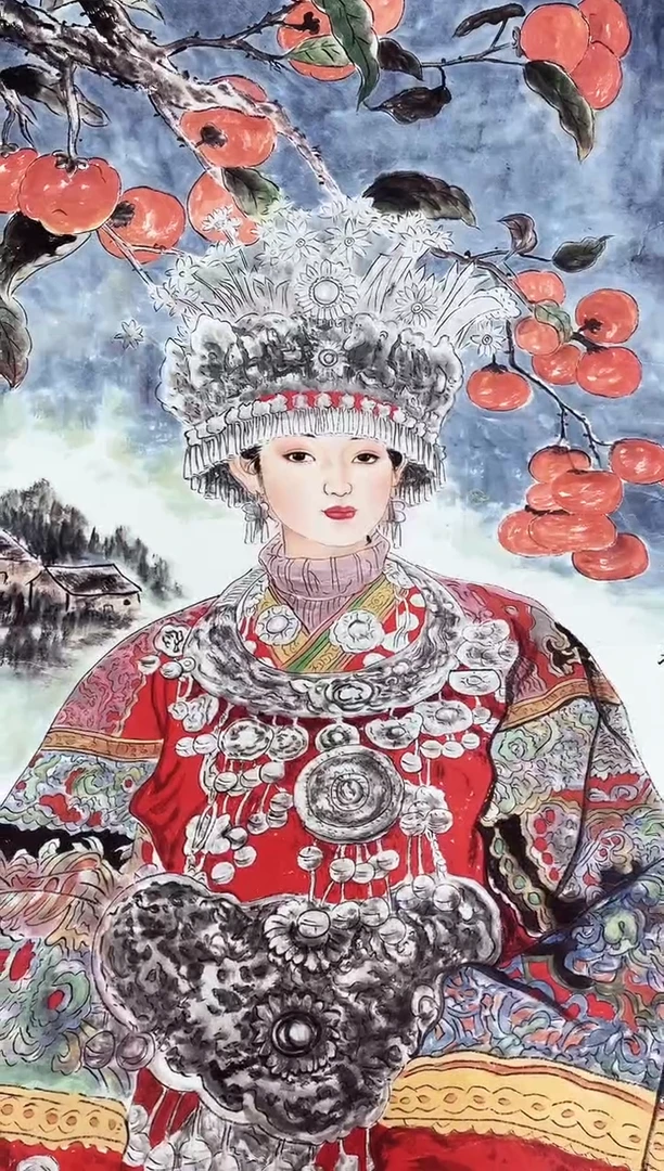 国画九霄甄选国画作品zhb037