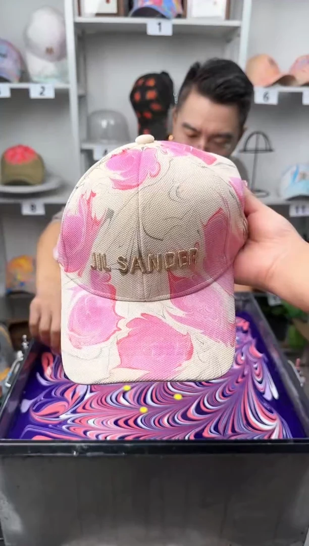 纯棉玫瑰龙水拓帽