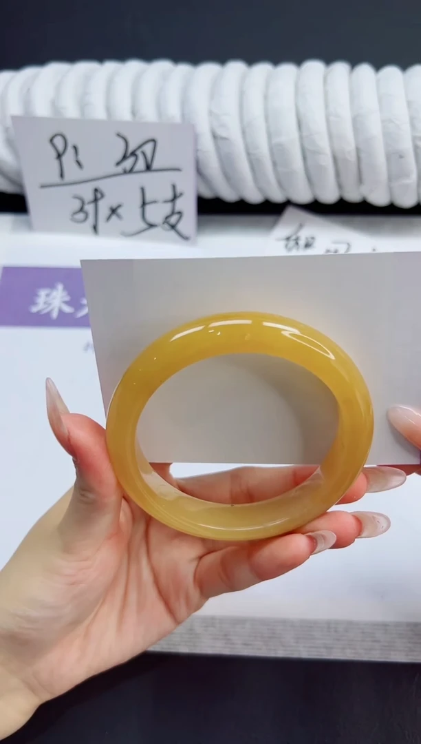 未镶嵌手镯石英质玉54/60.8HLY