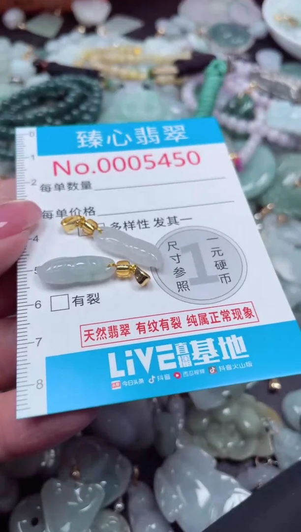 颈饰未镶嵌翡翠5450