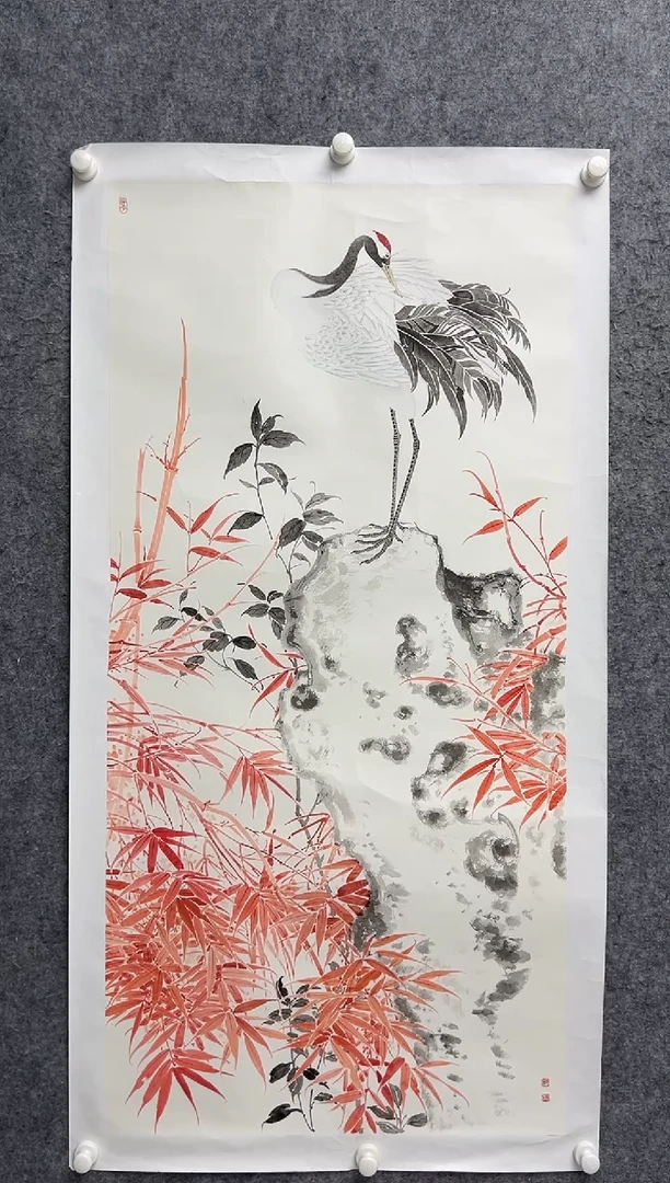 国画邹训精-8平尺-国画作品-GGyz