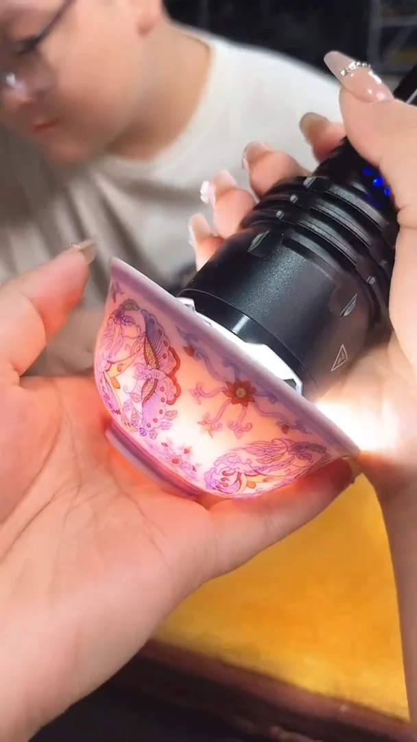 瓷片陶瓷摆件花色不一@@0000013