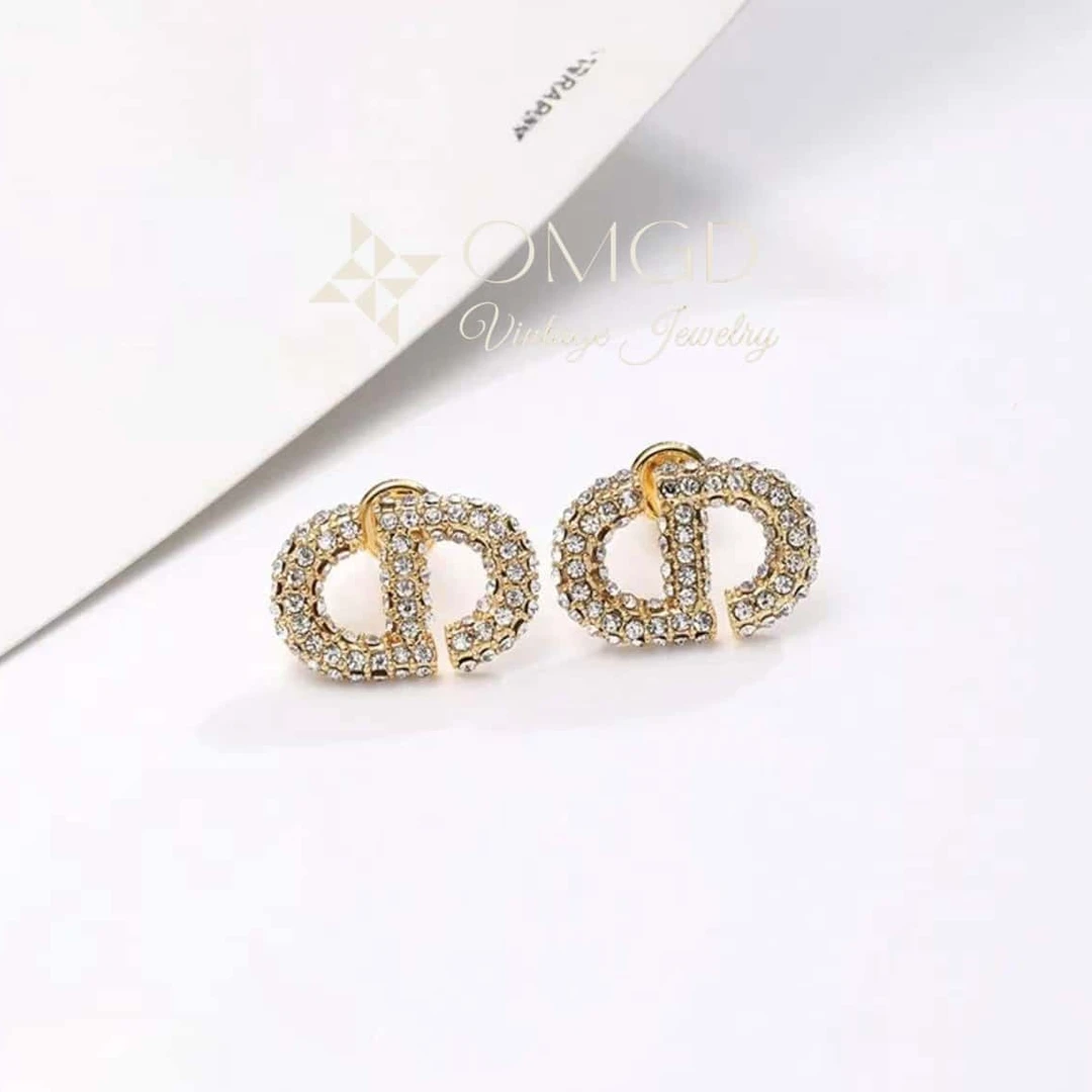 铜合金合成锆石耳饰 【A6095】百搭经典时尚耳钉