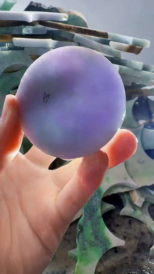 裸石翡翠缅甸翡翠A货文6182