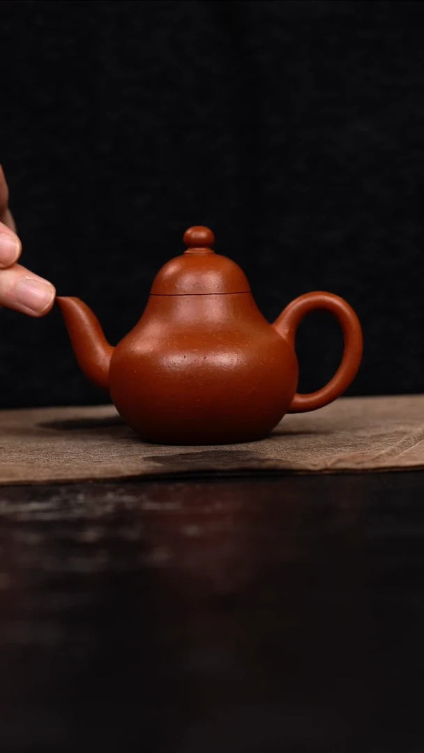 茶壶紫砂原矿手工壶120CC