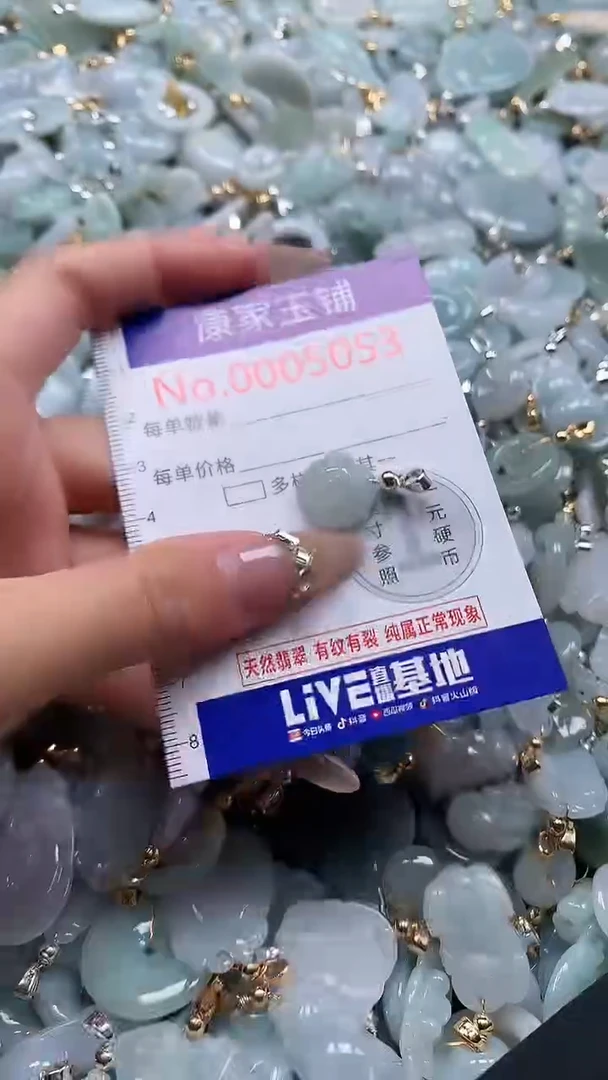 翡翠未镶嵌吊坠(不含链)5053