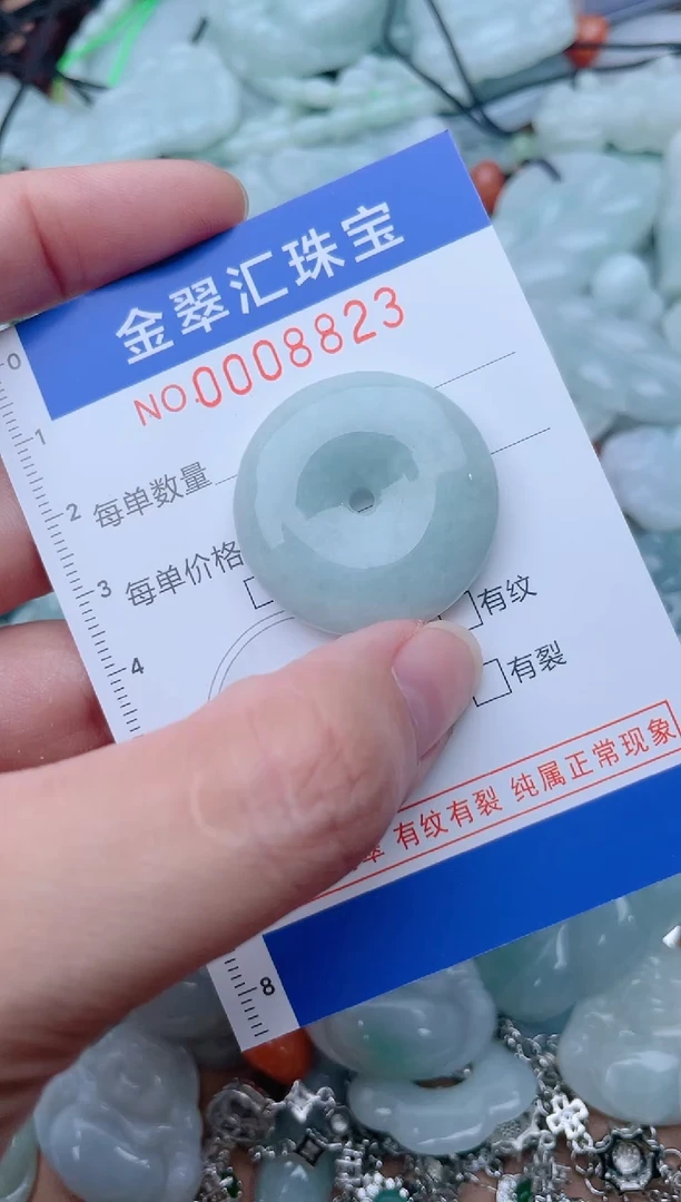 颈饰未镶嵌翡翠8823
