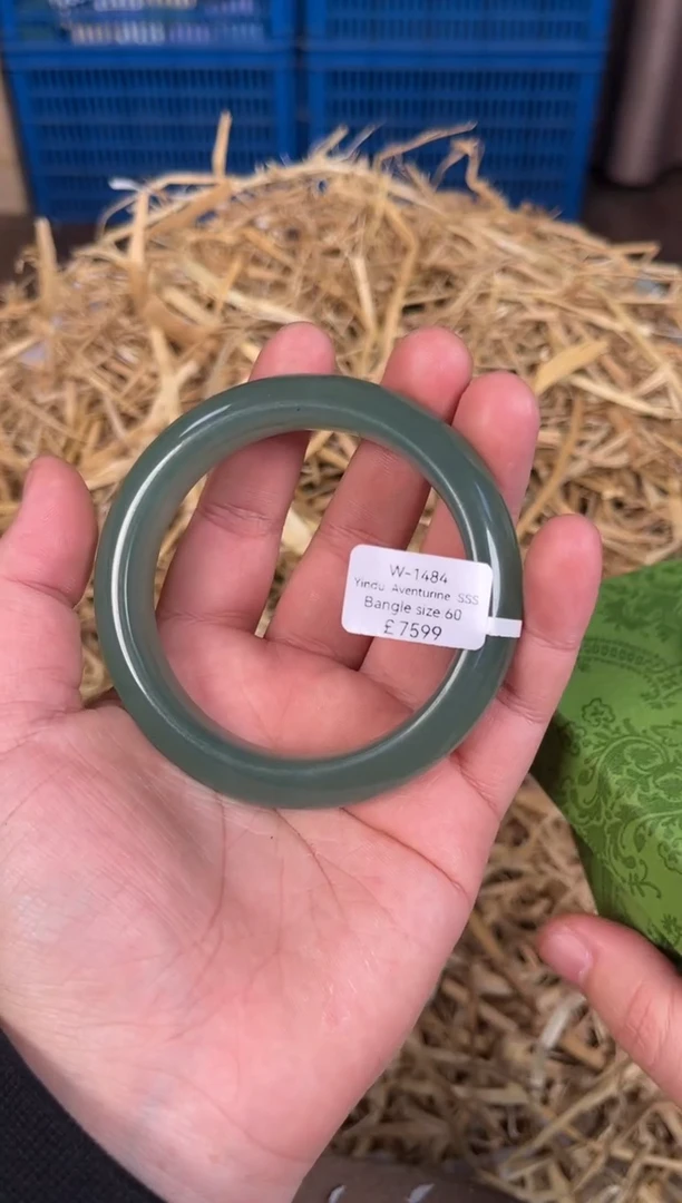 未镶嵌手镯石英质玉W1484