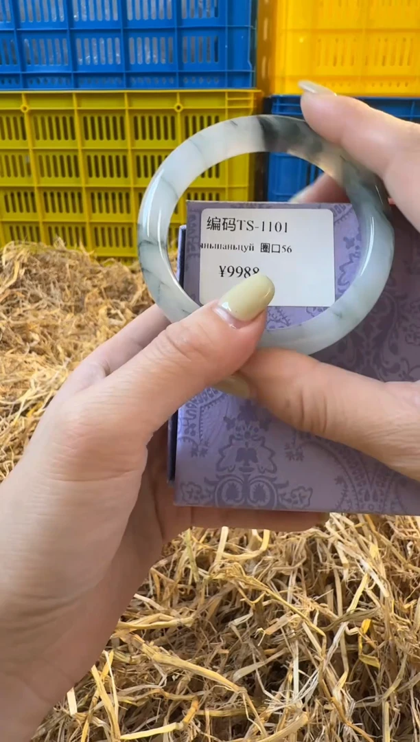 未镶嵌手镯石英质玉1001