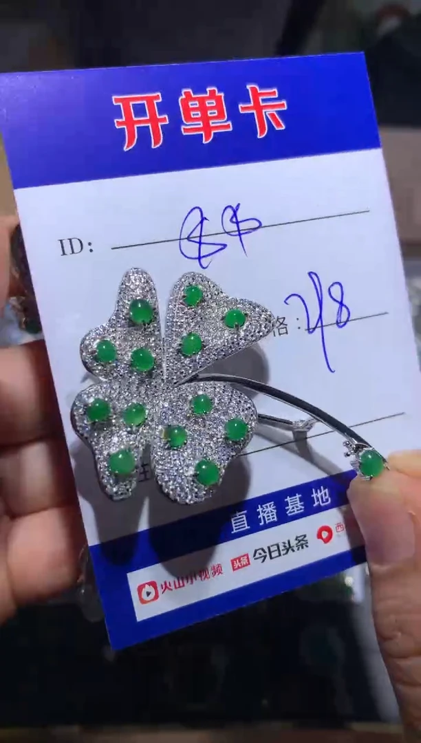 【闪购商品】翡翠颈饰银S925镶嵌 定向 $$