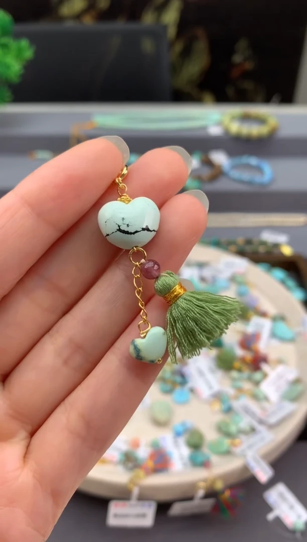 未镶嵌绿松石挂件R150