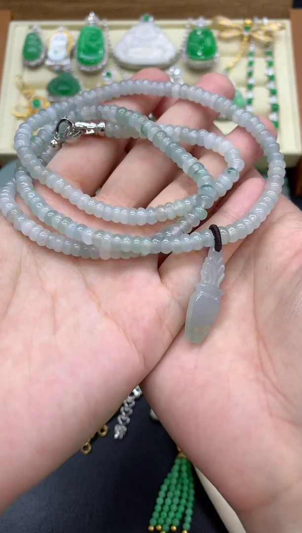 翡翠未镶嵌颈饰34-中国好珍宝