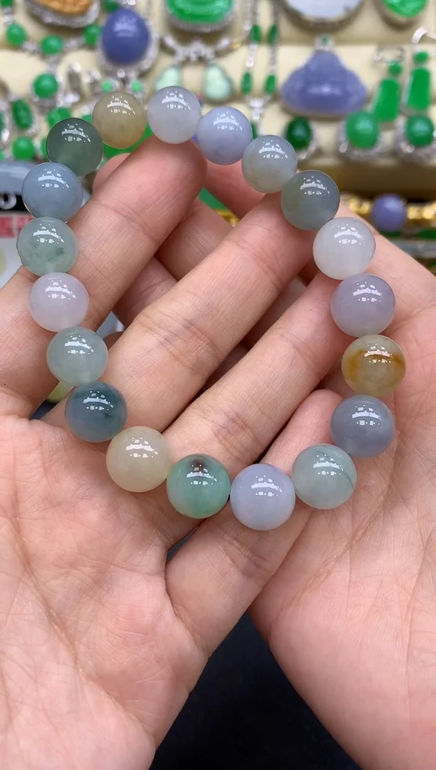 未镶嵌手链翡翠320-中国好珍宝