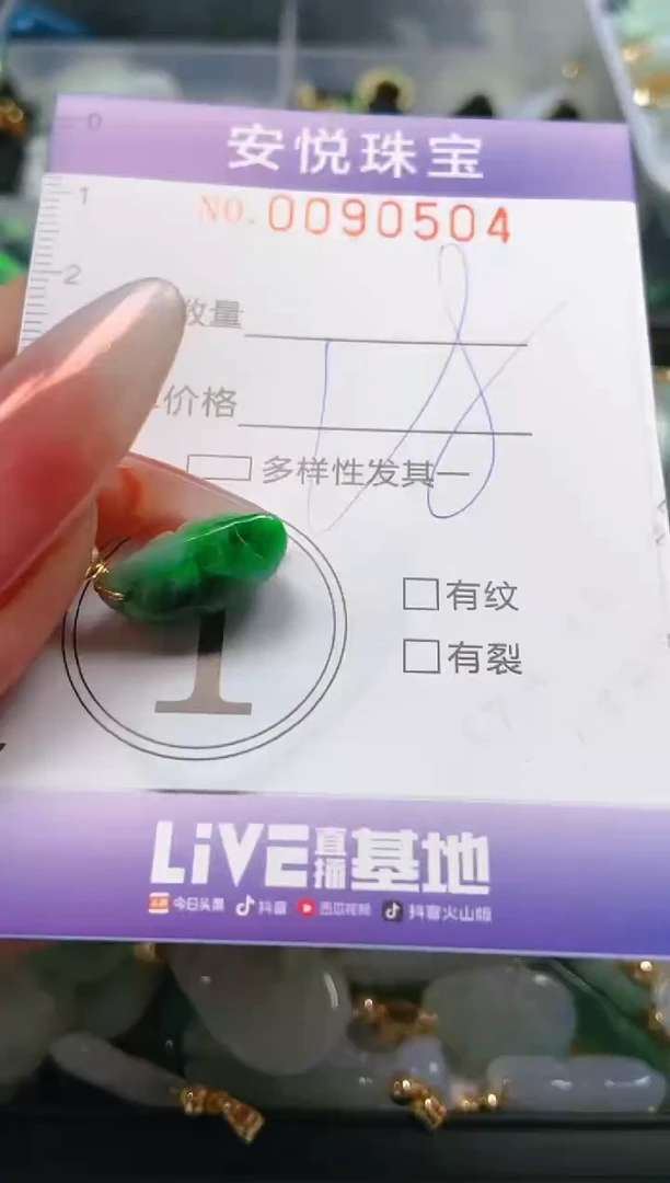 【闪购商品】翡翠颈饰未镶嵌闪购0090504