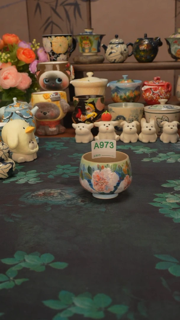 石一   蜀葵罗汉杯973