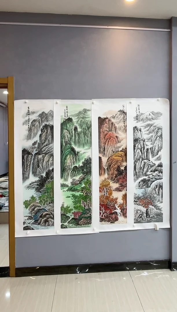 【闪购商品】国画郑乐华绘画手绘作品3-46