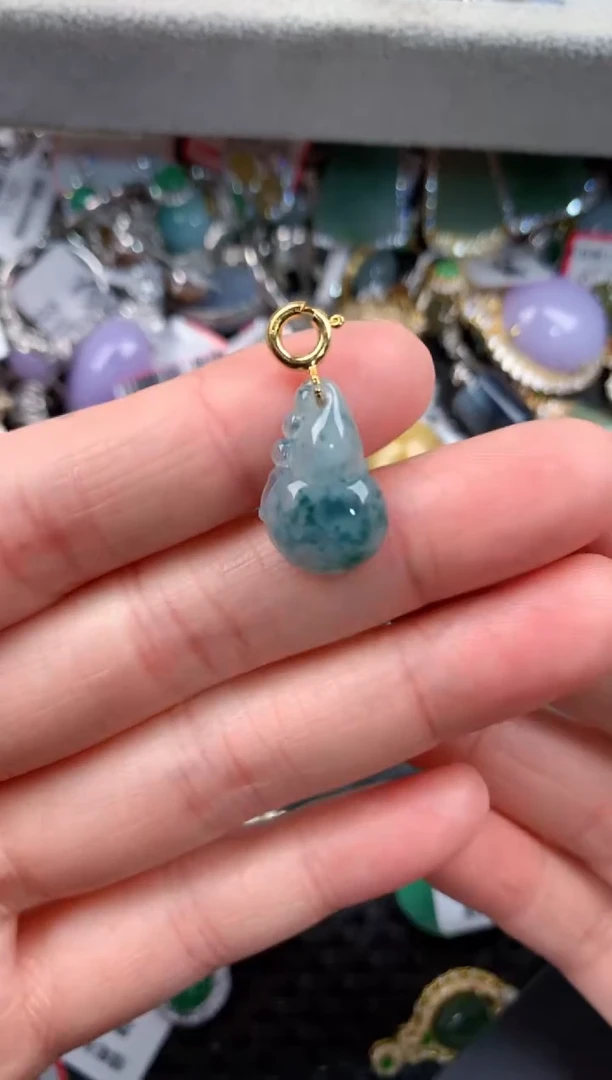 银S925镶嵌戒指翡翠777       2