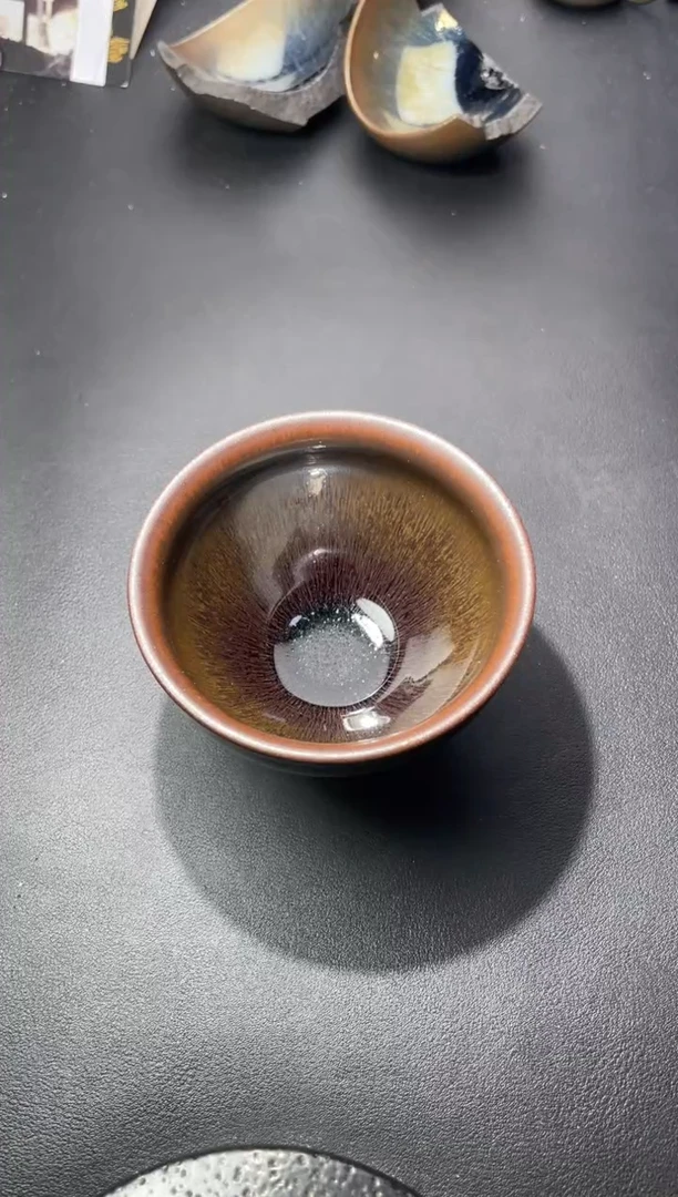茶盏578叶紫建盏