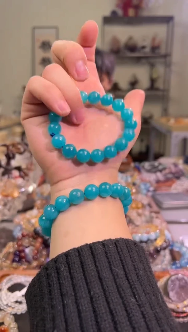 【闪购商品】天河石手链未镶嵌12+mm天河石手串（多样性发其一）