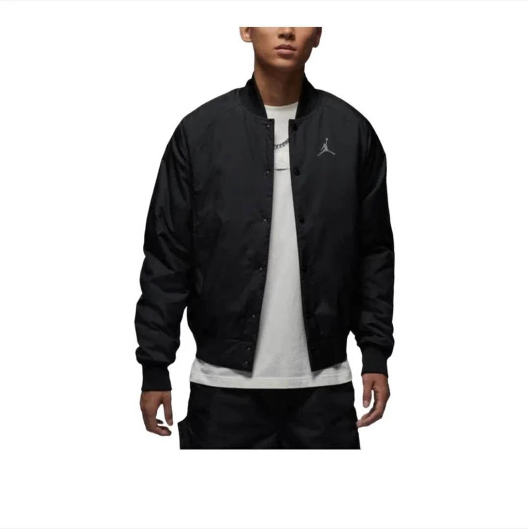 NIKE/耐克男子乔丹Jordan黑色运动休闲棒球百搭夹克外套IB5608010