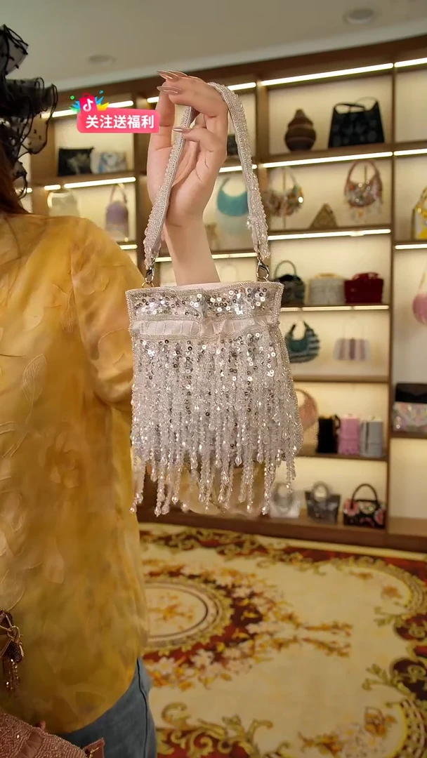 织绣珠绣手提包时尚女神直播间选款